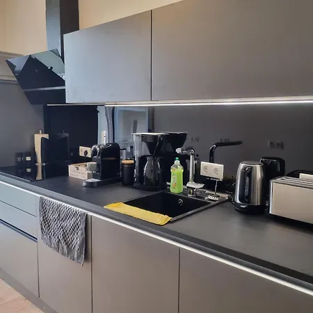 Lejlighed Maremar - Am Ferberturm - Luxus Boxspringbett - Kueche - Arbeitsplatz - Wlan *