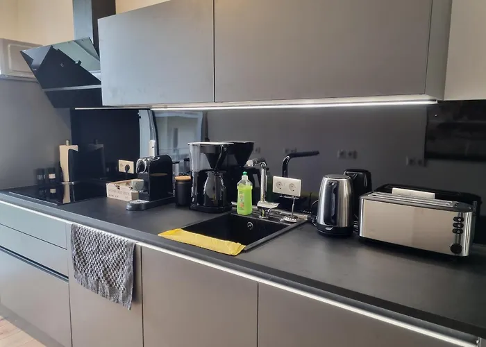 Maremar - Am Ferberturm - Luxus Boxspringbett - Kueche - Arbeitsplatz - Wlan Апартаменты