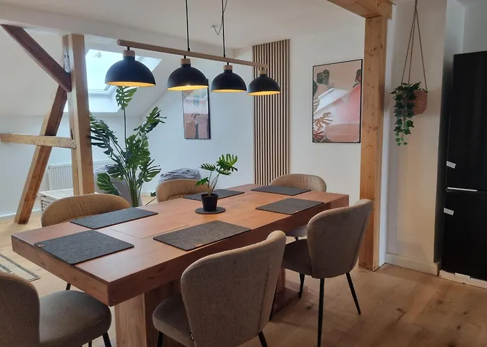 Maremar - Am Ferberturm - Luxus Boxspringbett - Kueche - Arbeitsplatz - Wlan Гера