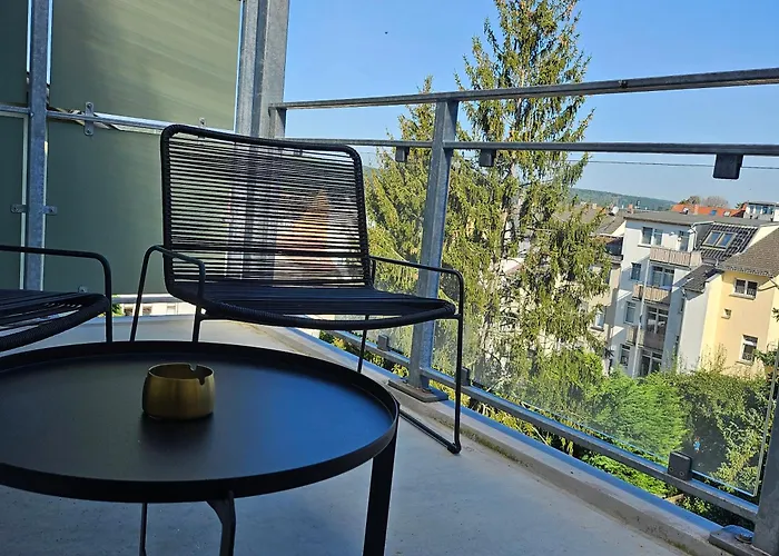 Maremar - Am Ferberturm - Luxus Boxspringbett - Kueche - Arbeitsplatz - Wlan