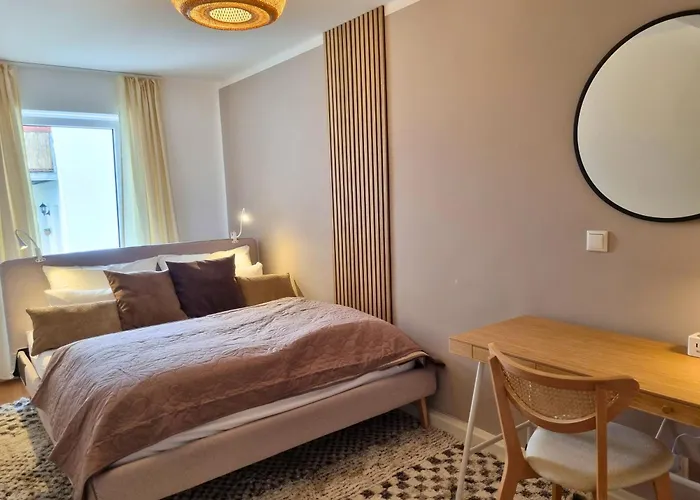 Maremar - Am Ferberturm - Luxus Boxspringbett - Kueche - Arbeitsplatz - Wlan Lejlighed